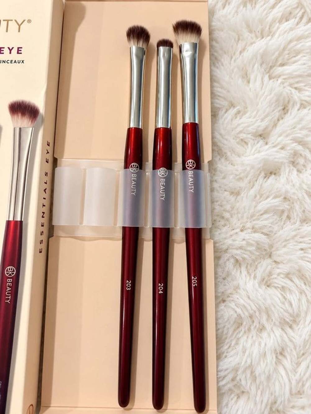 Bk beauty BK Beauty Essentials Eye 3 Piece Brush Set - Picture 3 of 3